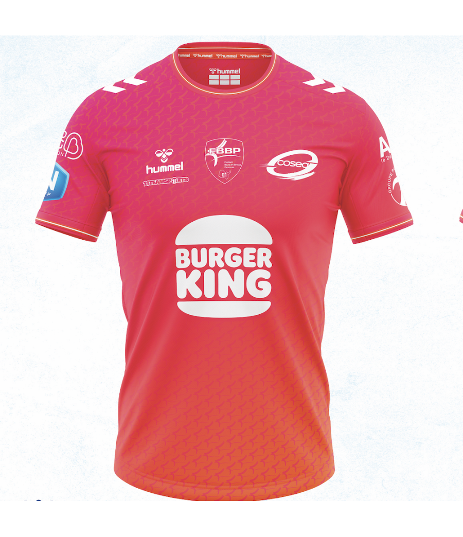 Maillot officiel gardien de but FBBP 01 jaune Burger King