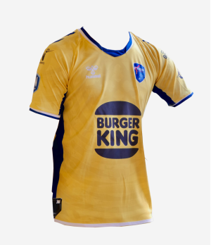 Maillot officiel gardien de but FBBP 01 jaune Burger King