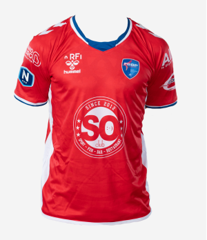 Maillot officiel gardien de but FBBP 01 rouge So Club