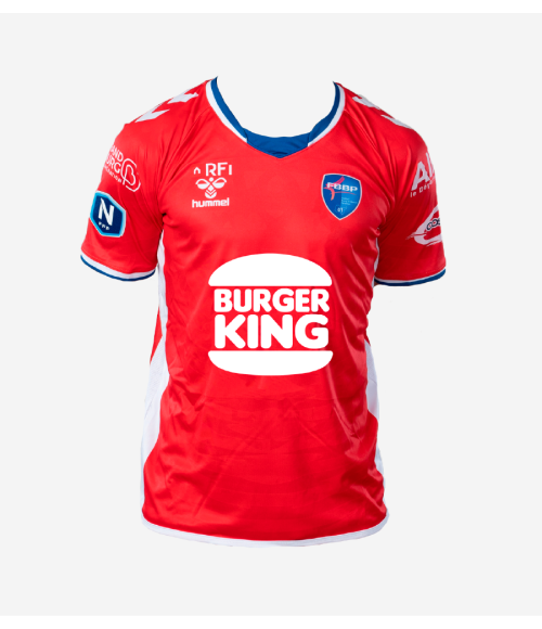 Maillot officiel gardien de but FBBP 01 rouge Burger King