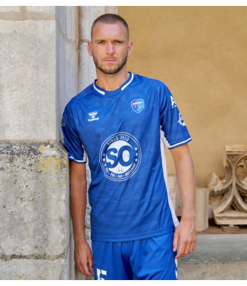 Maillot officiel FBBP 01 adulte match domicile